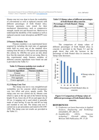 A Replacement of Fine Aggregate in Concrete | PDF