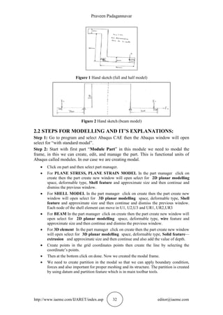 COMPUTATIONAL ENGINEERING OF FINITE ELEMENT MODELLING FOR AUTOMOTIVE ...