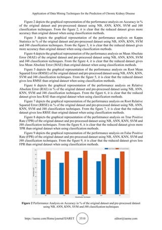 APPLICATION OF DATA MINING TECHNIQUES FOR THE PREDICTION OF CHRONIC ...