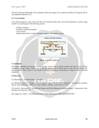 Fuel Issuing Method Review of Aircraft Fuel System | PDF