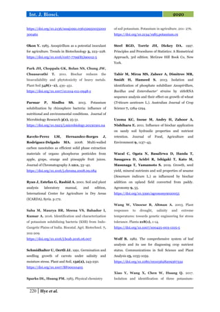 Combined effect of KSB and biochar on growth indices and phosphorus ...