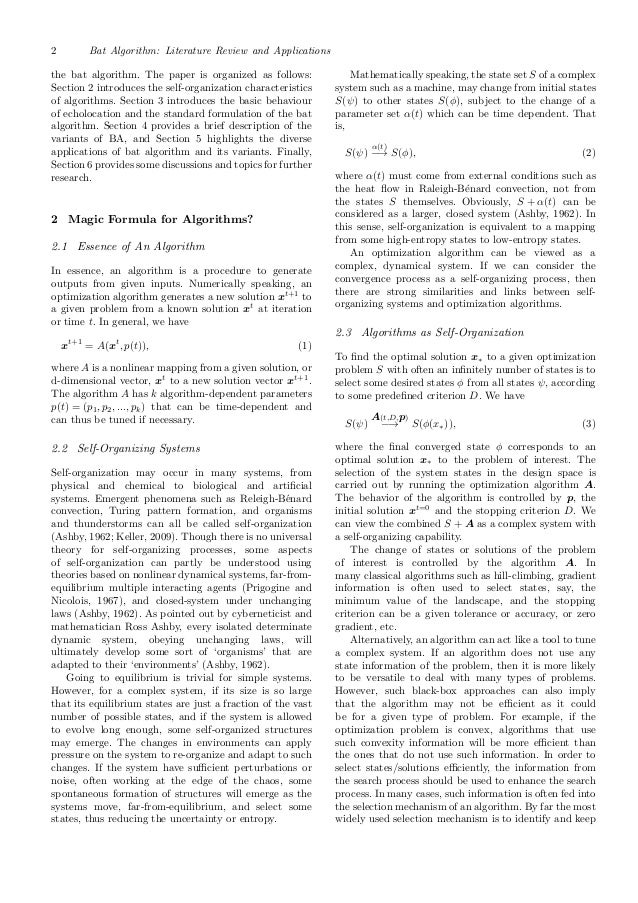 Literature review bats picture