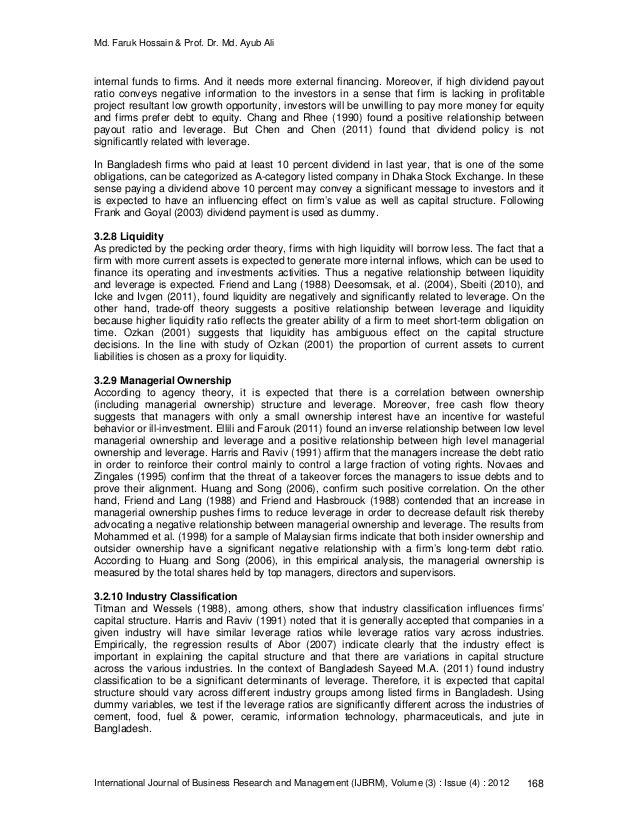 impact of capital structure on firm Impact of capital structure on performance of listed purpose- the paper seeks to study the impact of capital structure on between capital structure and firms. impact of capital structure on firm Impact of capital structure on performance of listed purpose- the paper seeks to study the impact of capital structure on between capital structure and firms.