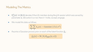 Bayesian Optimization for Balancing Metrics in Recommender Systems