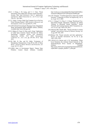 Flood Prediction Model using Artificial Neural Network | PDF