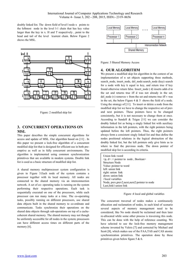Efficient & LockFree Modified Skip List in Concurrent Environment PDF