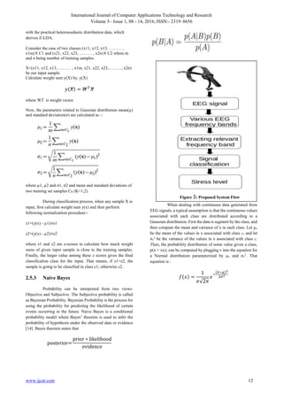 Feature Extraction Techniques and Classification Algorithms for EEG ...