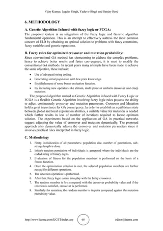 OPTIMAL ECONOMIC LOAD DISPATCH USING FUZZY LOGIC & GENETIC ALGORITHMS | PDF
