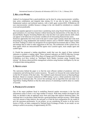 OPENING RANGE BREAKOUT STOCK TRADING ALGORITHMIC MODEL | PDF