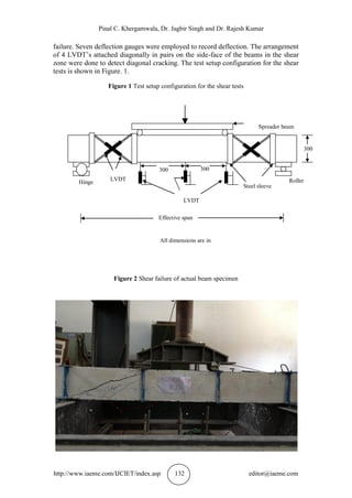 EXPERIMENTAL STUDY ON SHEAR BEHAVIOR OF REINFORCED RECYCLED AGGREGATE ...