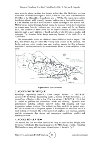 ASSESSMENT OF FLOOD MITIGATION MEASURE FOR MITHI RIVER – A CASE STUDY | PDF