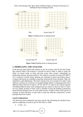 EFFECT OF POSITIONING OF RC SHEAR WALLS OF DIFFERENT SHAPES ON SEISMIC ...