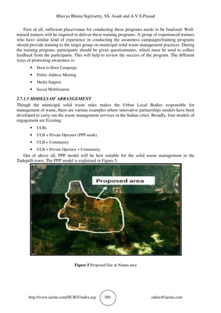 A MULTI–STAGE, MULTI CRITERIA APPROACH FOR SOLID WASTE DISPOSAL SITE ...