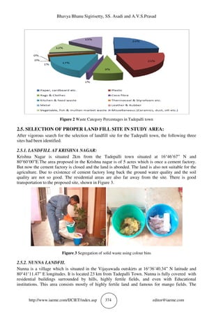 A MULTI–STAGE, MULTI CRITERIA APPROACH FOR SOLID WASTE DISPOSAL SITE ...