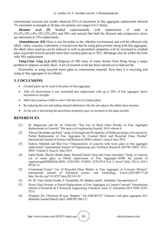 A REVIEW PAPER ON STRENGTH AND DURABILITY STUDIES ON CONCRETE FINE ...