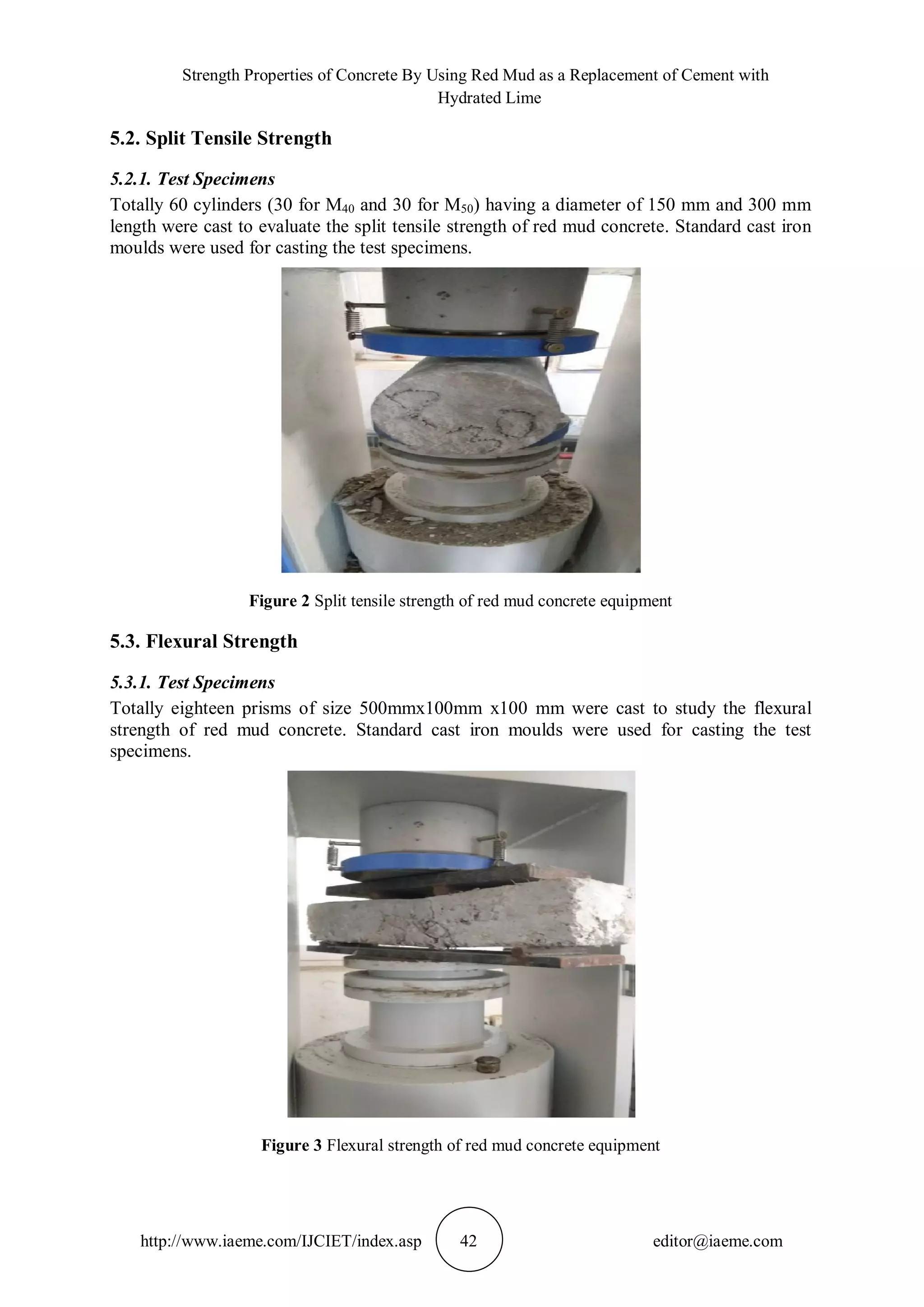 STRENGTH PROPERTIES OF CONCRETE BY USING RED MUD AS A REPLACEMENT OF ...