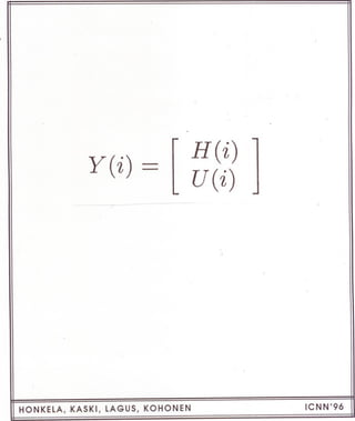 Timo Honkela: Exploration of Full-Text Databases with Self-Organizing Maps - with Samuel Kaski, Krista Lagus and Teuvo Kohonen in IJCNN96