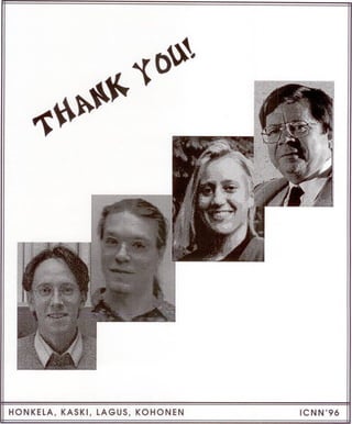 Timo Honkela: Exploration of Full-Text Databases with Self-Organizing Maps - with Samuel Kaski, Krista Lagus and Teuvo Kohonen in IJCNN96