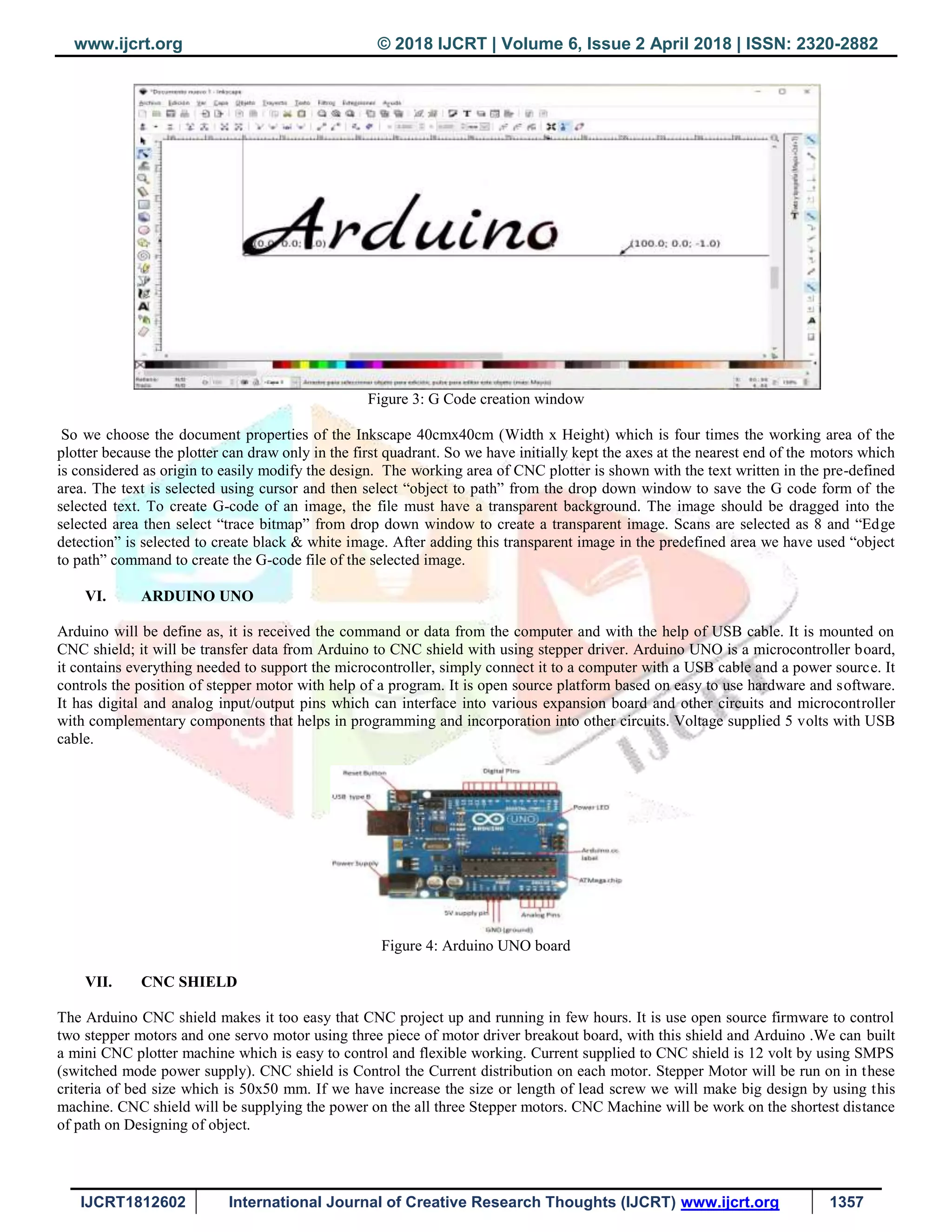 DESIGN AND DEVELOPMENT OF LOW COST COMPUTER NUMERICAL CONTROL PLOTTER ...