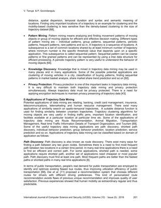 A Survey on Trajectory Data Mining | PDF