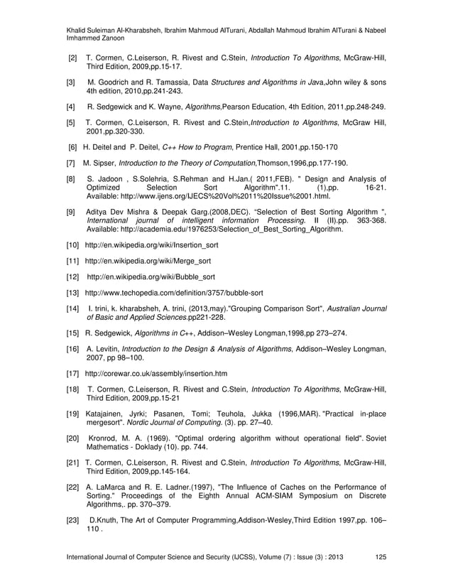 Review on Sorting Algorithms A Comparative Study | PDF | Databases ...