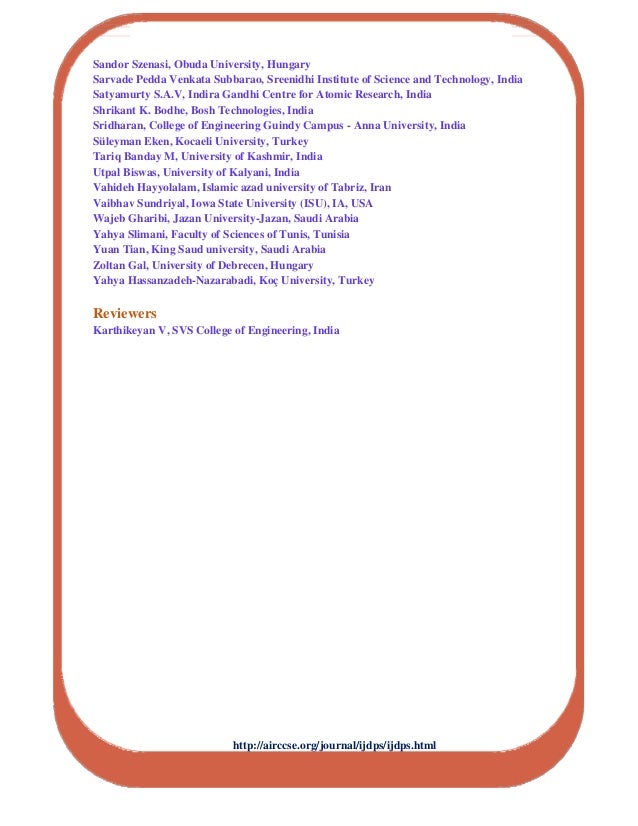 International Journal Of Distributed And Parallel Systems IJDPS PDF International journal of distributed and parallel systems ijdps pdf