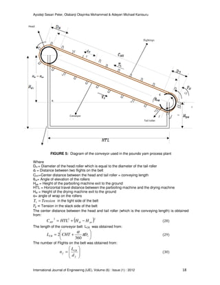 Design of a Process Plant for the Production of Poundo Yam | PDF