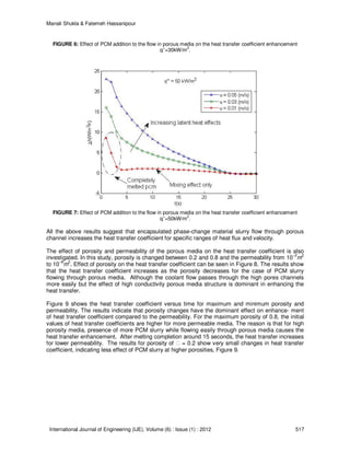 Heat Transfer in Porous Media With Slurry of Phase Change Materials | PDF
