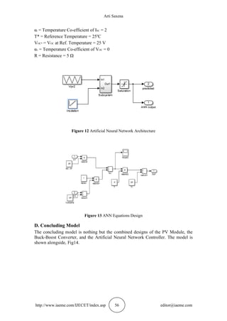 MAXIMUM POWER POINT TRACKING WITH ARTIFICIAL NEURAL NET WORK | PDF