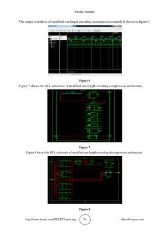RTL DESIGN OF EFFICIENT MODIFIED RUN-LENGTH ENCODING ARCHITECTURES ...