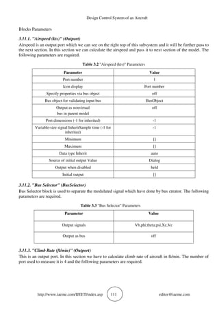 DESIGN CONTROL SYSTEM OF AN AIRCRAFT | PDF