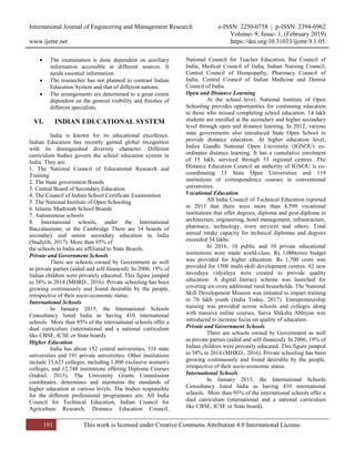 Contemporary Issues and Challenges in the Indian Education System | PDF