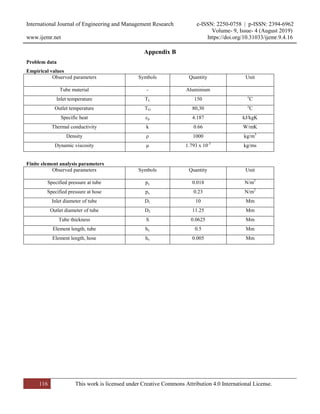 Finite Element Analysis to Predict Temperature and Velocity ...