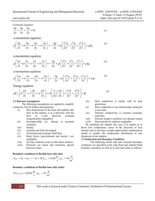Finite Element Analysis to Predict Temperature and Velocity ...