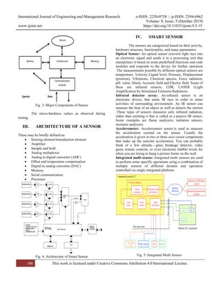 Smart Sensors: Analyzing Efficiency of Smart Sensors in Public Domain ...