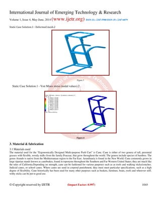 Solution Cart Design Design and Fabrication of Multi Utility Cart for Hill Areas | PDF