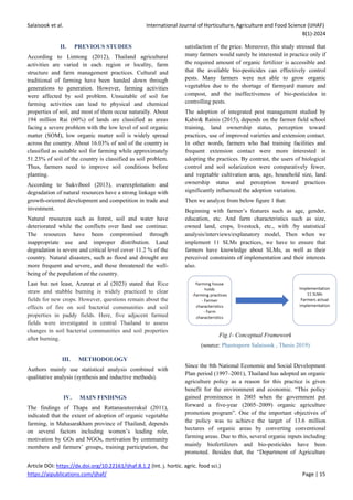 Further analysis on Organic agriculture and organic farming in case of ...