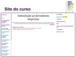 Site do curso