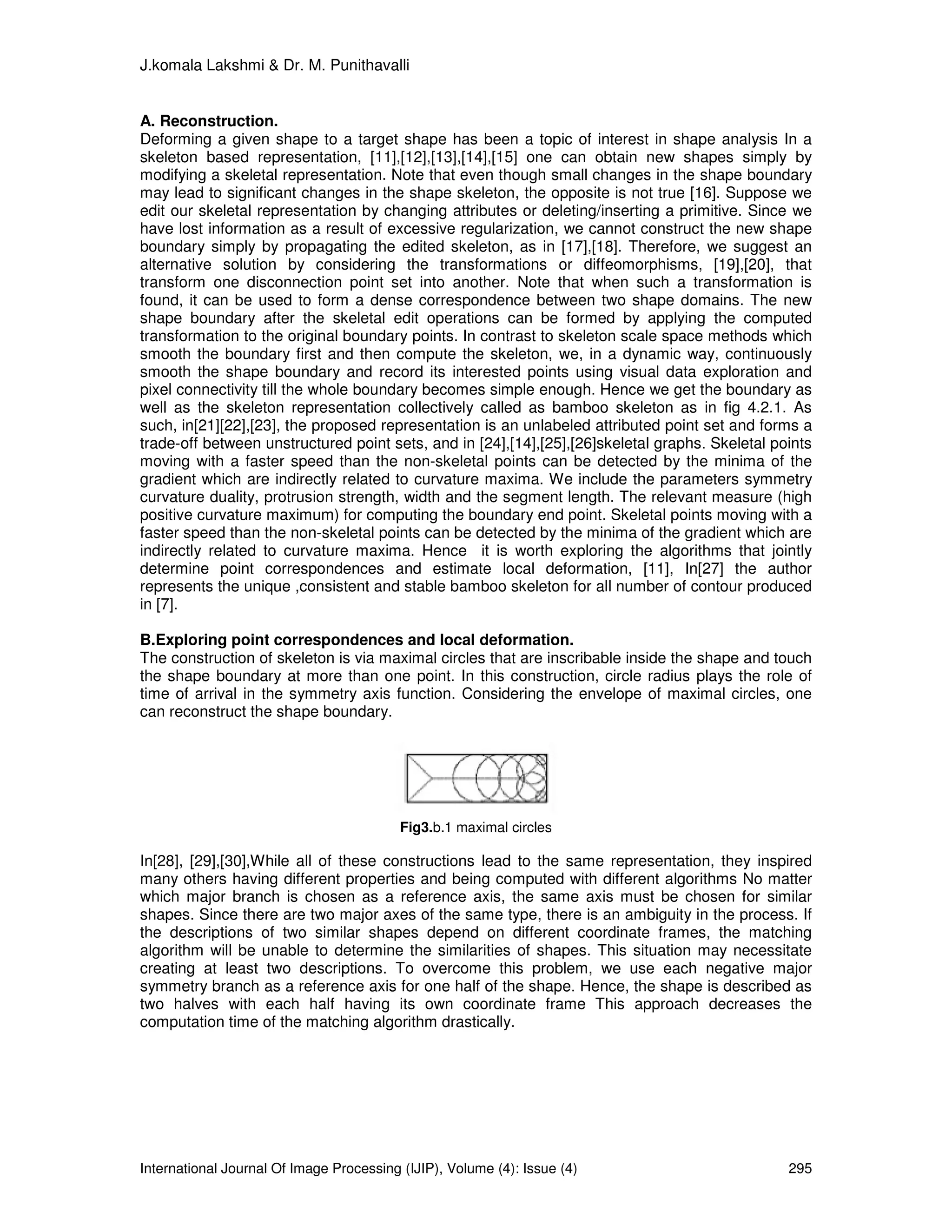 2D Shape Reconstruction Based on Combined Skeleton-Boundary Features | PDF image.
