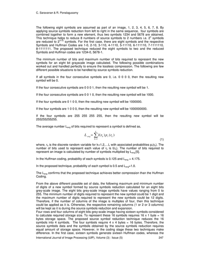 Lossless Grey-scale Image Compression Using Source Symbols Reduction ...