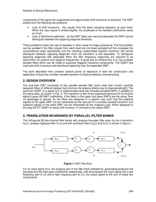 A Dual Tree Complex Wavelet Transform Construction and Its Application ...