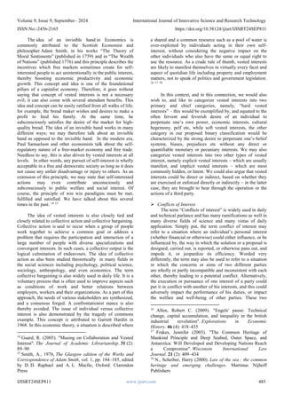 IJISRt vested Sujay Rao interests full paper.pdf