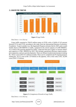 CARGO TRAFFIC AT MAJOR INDIAN SEAPORTS: AN ASSESSMENT | PDF