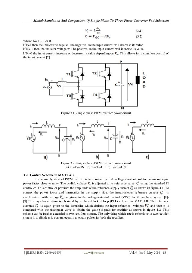 Matlab simulation of single phase induction motor
