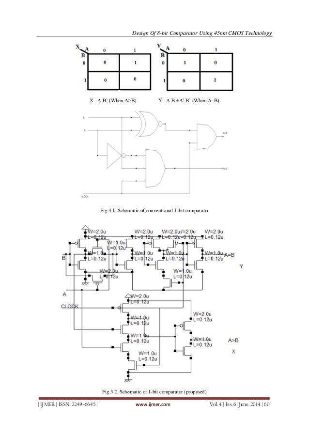 Design of 8Bit Comparator Using 45nm CMOS Technology
