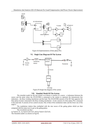Simulation and Analysis of a D-STATCOM for Load Compensation and Power ...