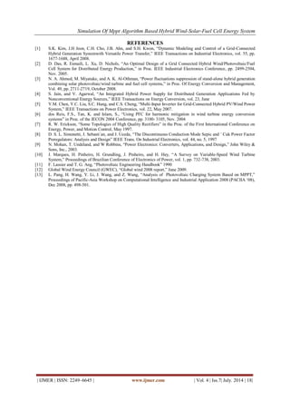 Simulation of MPPT Algorithm Based Hybrid Wind-Solar-Fuel Cell Energy ...