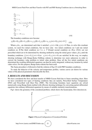 MHD CASSON FLUID FLOW AND HEAT TRANSFER WITH PST AND PHF HEATING ...