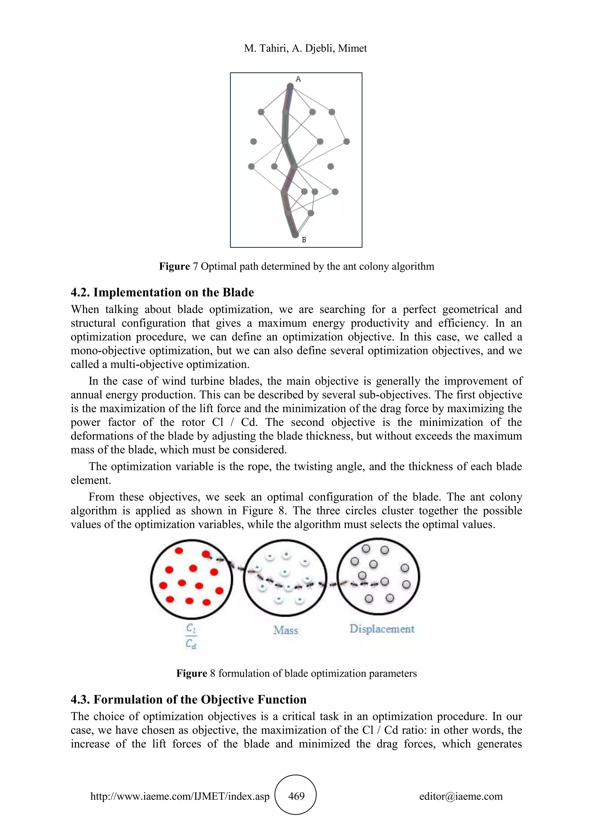 OPTIMIZATION OF AERODYNAMIC AND STRUCTURAL PERFORMANCES OF A WIND ...