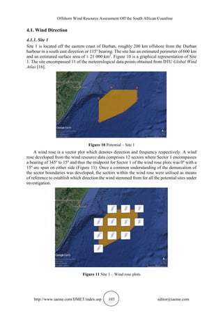 OFFSHORE WIND RESOURCE ASSESSMENT OFF THE SOUTH AFRICAN COASTLINE | PDF